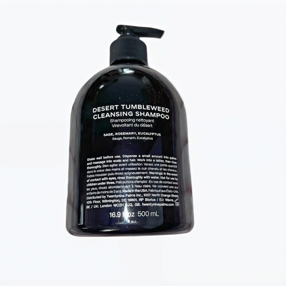 Twenty Nine Palms Desert Tumbleweed Shampoo